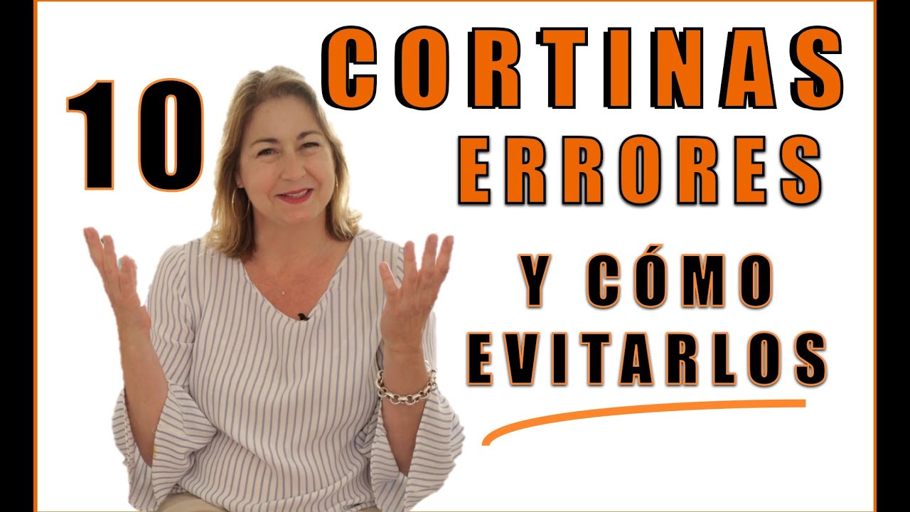 CORTINAS: 10 ERRORES que NO DEBES ❌cometer. Y CÓMO SOLUCIONARLOS.