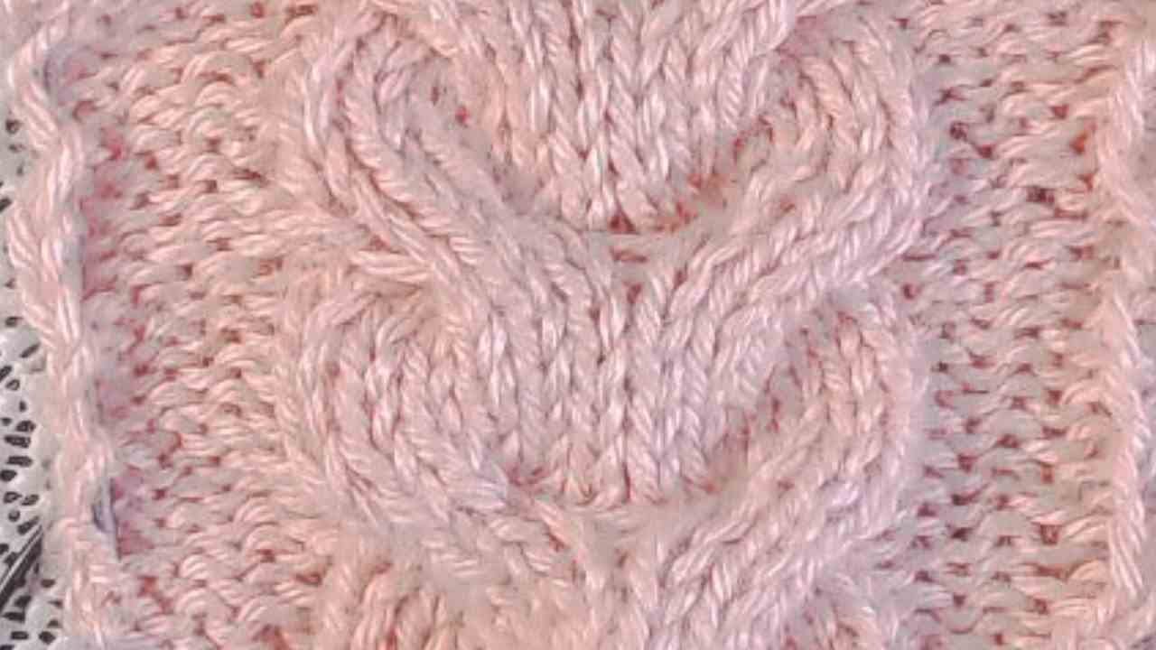 вязание красивой  косы
