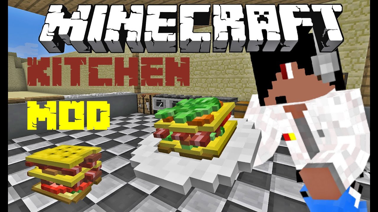 Minecraft|The Kitchen Mod!!!|Mod Showcase