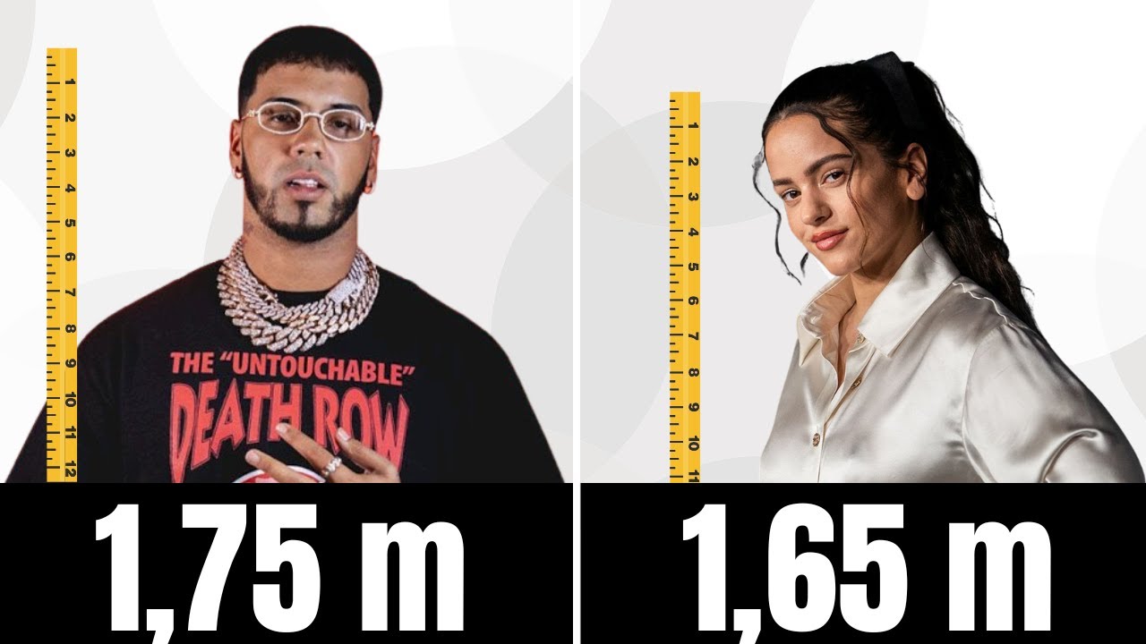 ESTATURA De Los FAMOSOS
