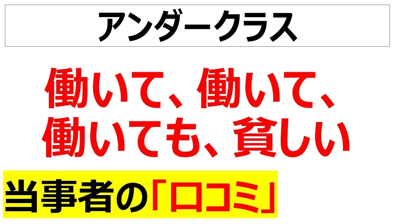 折れたツバサ・・・旅立つ空のもと働いても働いても貧困から抜け出せない口コミを20件紹介します[働き方の口コミ]