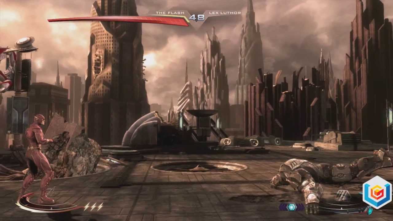 Injustice Gods Among Us Walkthrough -- The Flash S.T.A.R Lab Mission 40 -- 3 Stars Guide