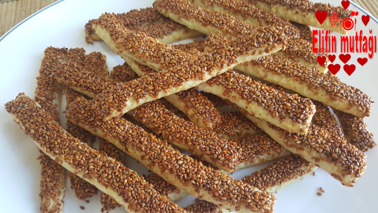рецепт крекера из кунжута