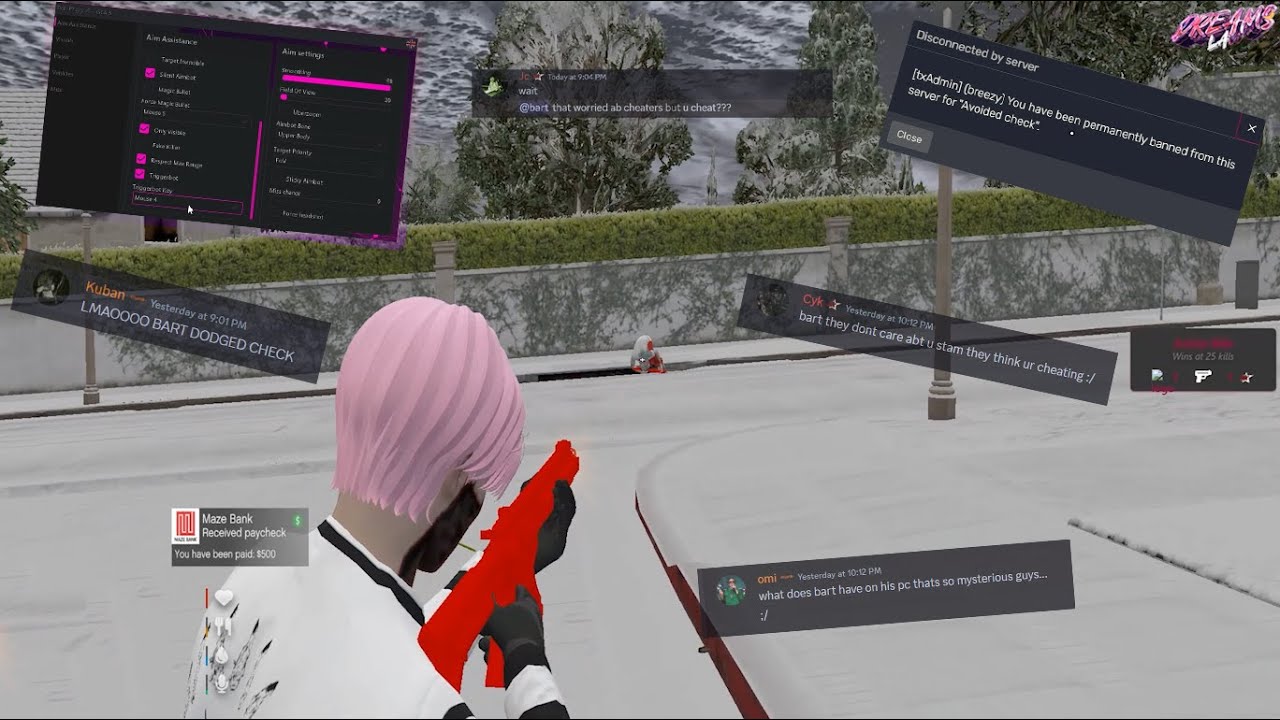 “Dodged Check”  | FiveM Montage | Dreams LA