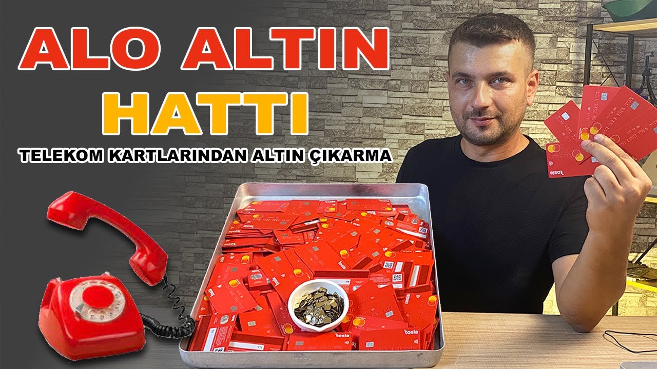 ALO ALTIN HATTI : TELEKOM KARTLARINDAN ALTIN ÇIKARMA