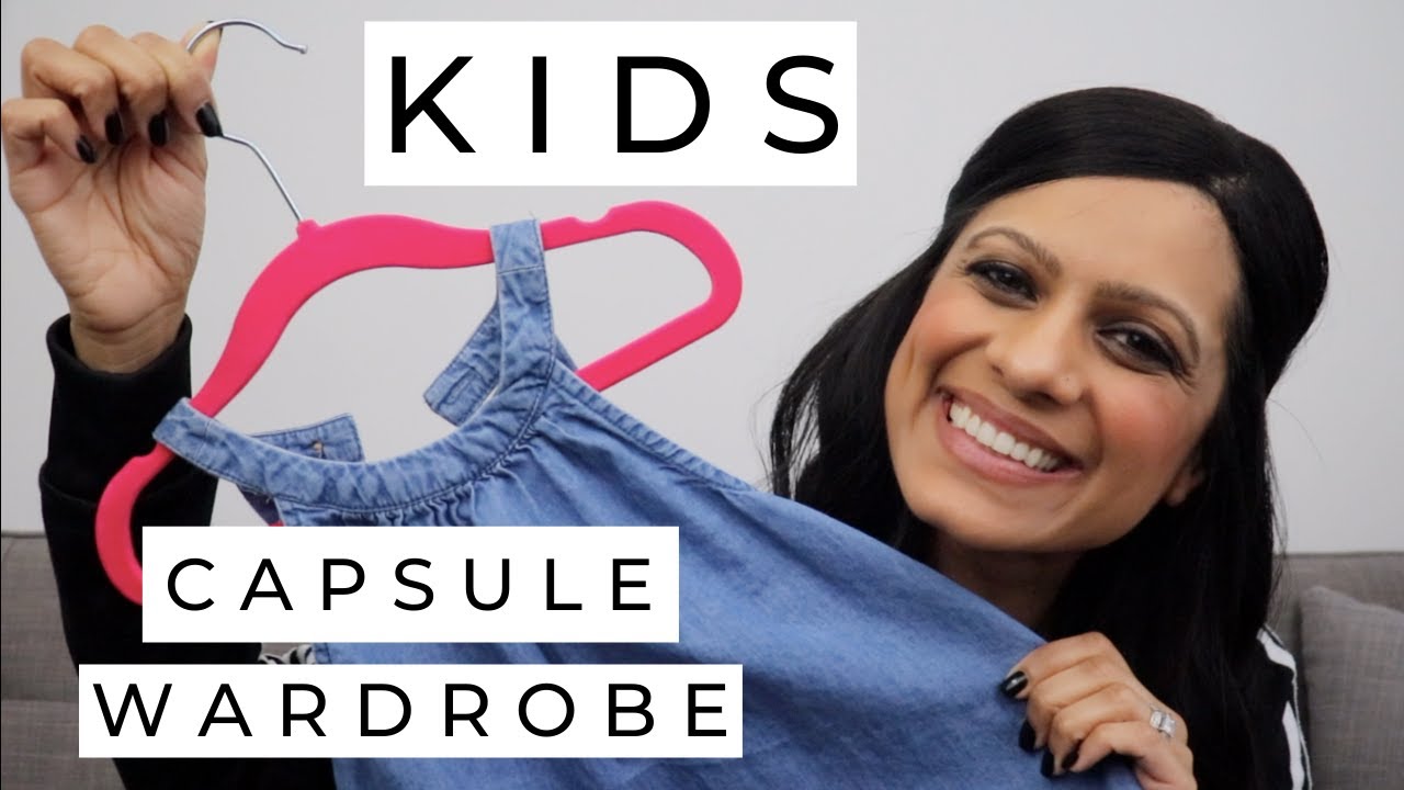 ORGANIZE KIDS CLOTHING | Capsule Wardrobe for Children