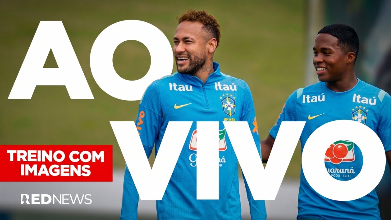 DIRETO DOS EUA! TREINO DA SELE&Ccedil;&Atilde;O BRASILEIRA COM IMAGENS AO VIVO PARA A COPA DO MUNDO 2026