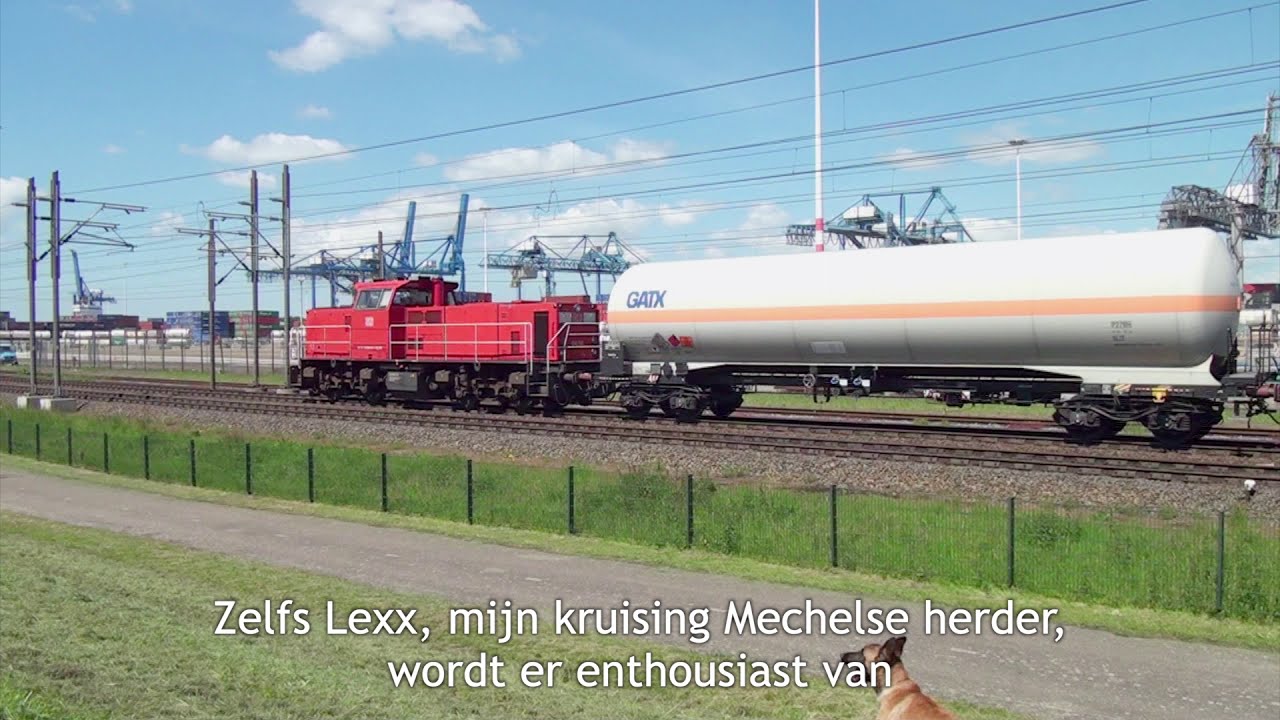 Spotlocatie Havenspoorlijn, aug  2019