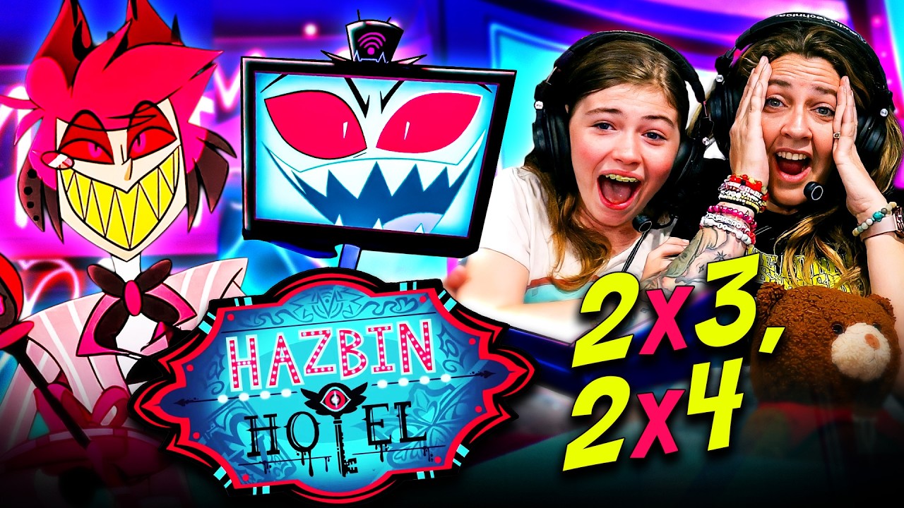 HAZBIN HOTEL SEASON 2 EPISODES 3 & 4 REACTION! | Angel Dust's Earthly Sin & Alastor's Deal Reveal!