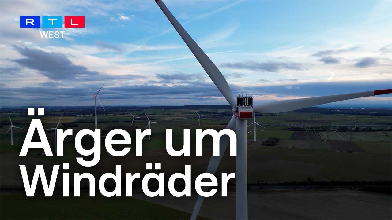 Ärger um Windräder – Anwohner in Rommerskirchen fürchten Probleme | RTL WEST