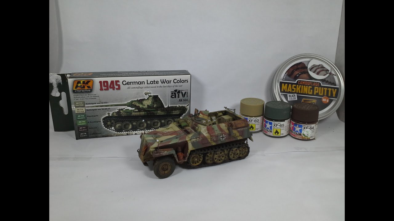 Mise en couleur sd.kfz.250/1