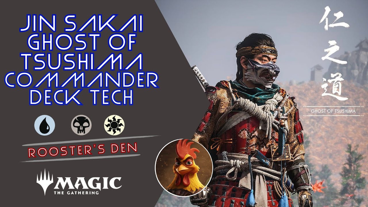 Jin Sakai Ghost of Tsushima Commander Deck Tech