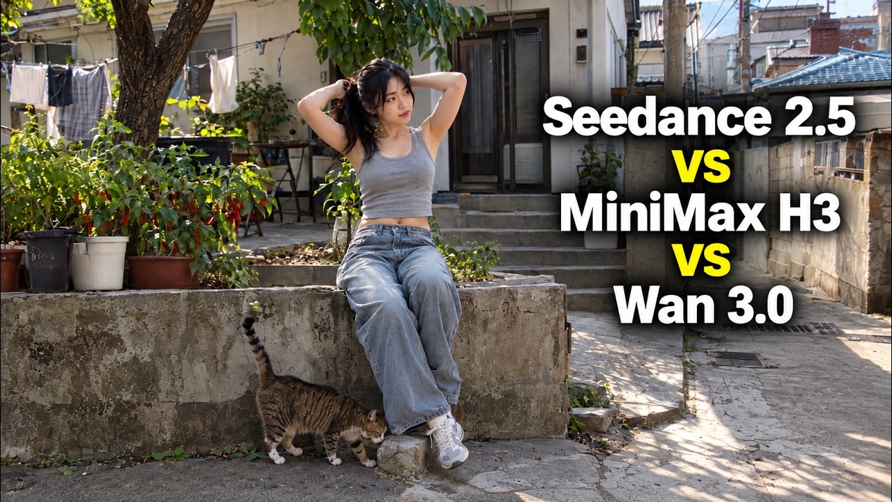 SeaDance 2.5 vs Wan 3 vs MiniMax H3 🤯 Kt&oacute;ry tak naprawdę wygrywa?