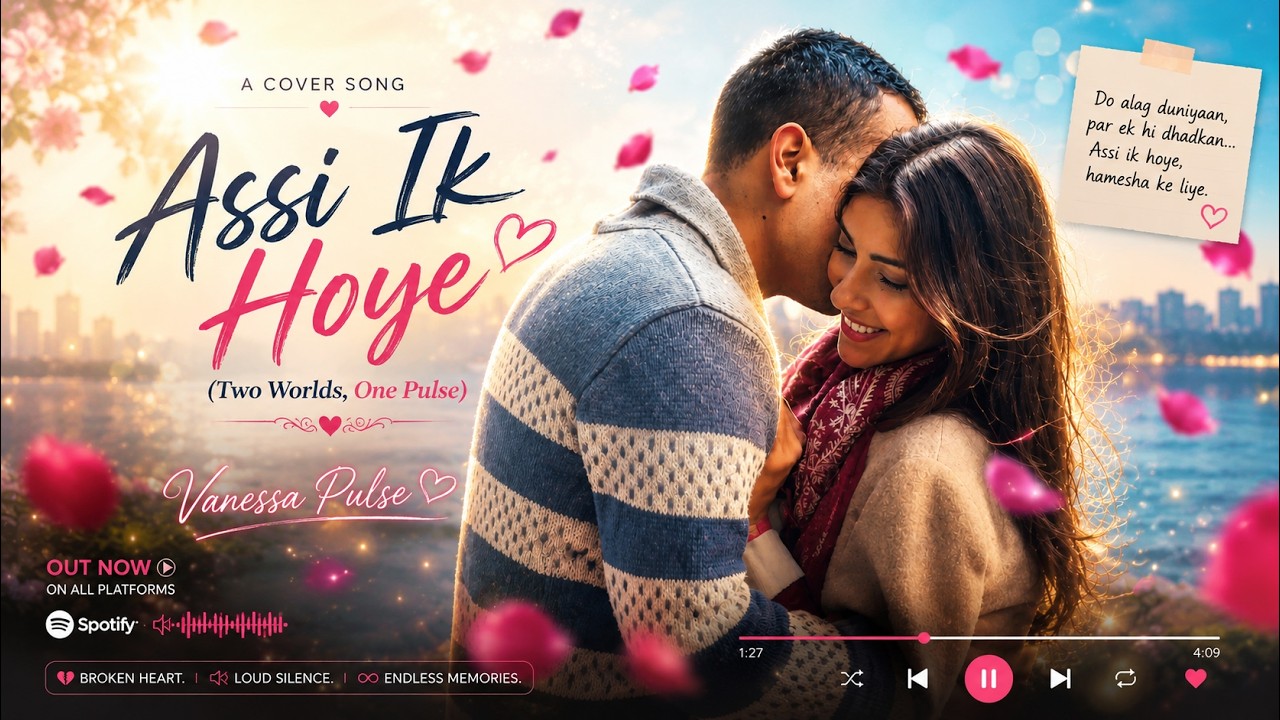 Assi Ik Hoye (Two Worlds, One Pulse) – Vanessa Pulse | New Punjabi Wedding Song 2026|#PunjabiWedding