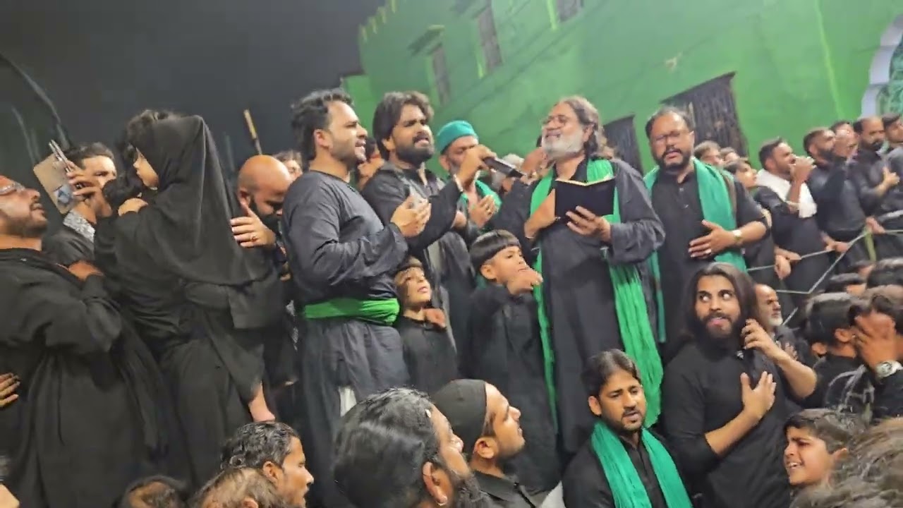 Noha || Korham Tha Rasool e khuda Ke Mazar Par | Son Syed Azizul Hasan Syed Mehdi Hasan | 1446/2024