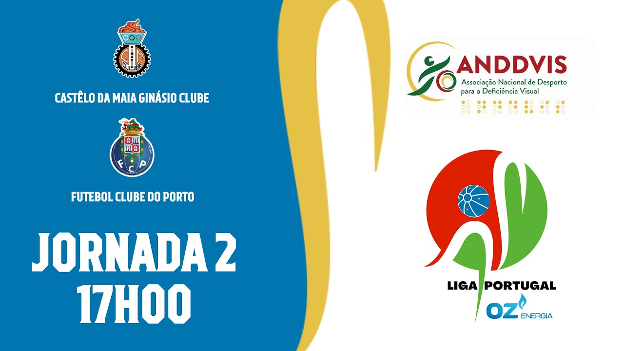 Liga Portugal OZ Energia de Goalball 2025/2026 - Jogo 7 - Castêlo da Maia GC vs FC Porto