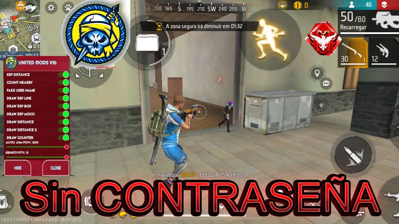Como INSTALAR United Mods en free fire 2025 Mediafire