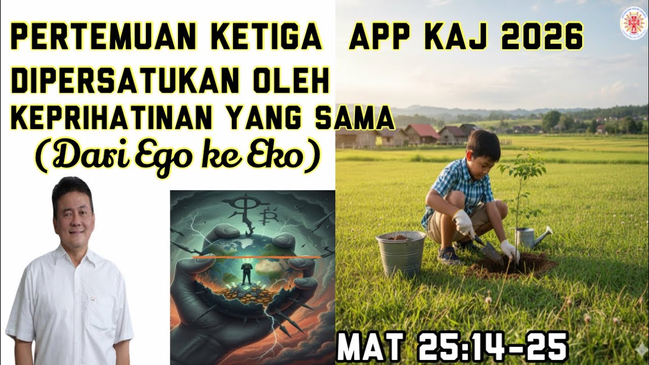 Sosialisasi APP 2026 KAJ, Pertemuan Ketiga, Dipersatukan Oleh Keprihatinan yang Sama