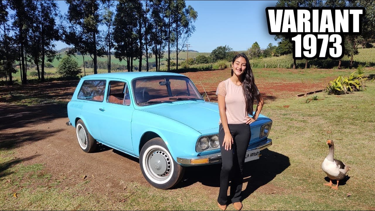 VARIANT 1973 - INTERIOR MARROM *Linda Demais*