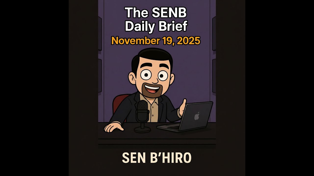 Bitcoin Breaks $90K? Fed Freezes Rates | SENB Daily Brief &mdash; Nov 19, 2025