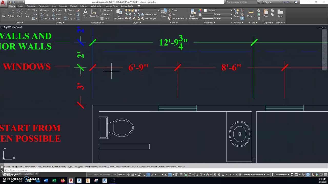 HOW TO DIMENSION A FLOOR PLAN