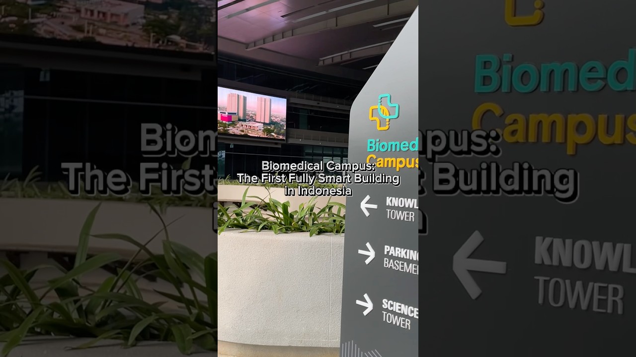 Indonesia’s First Fully Smart Building! 🏢