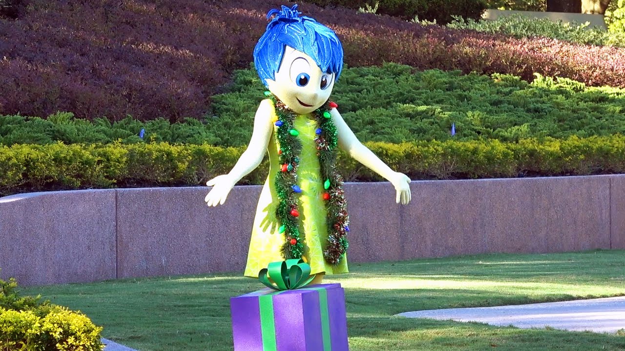 Joy (Pixar Inside Out) Distanced Experience at Taste of Epcot International Festival of the Holidays