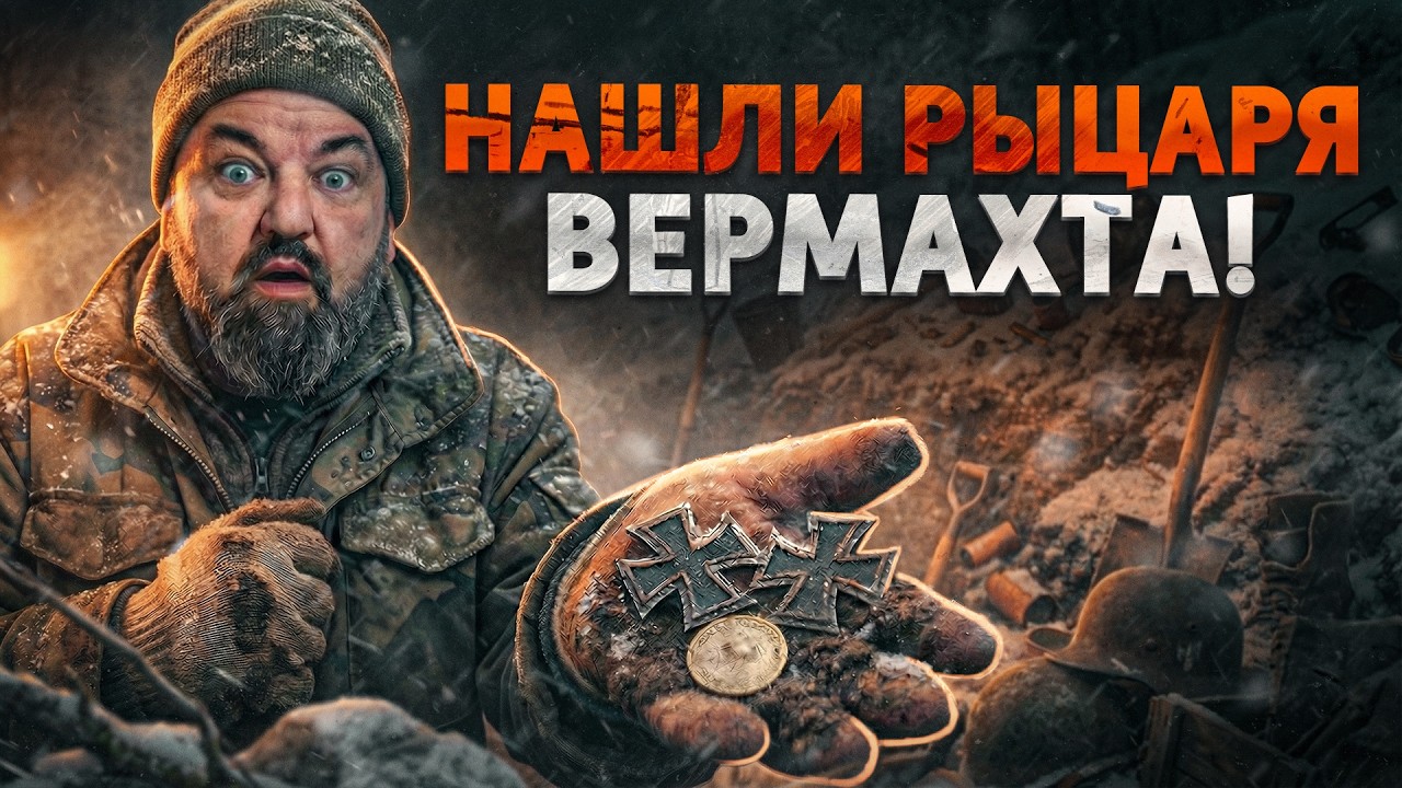 Нашли рыцаря вермахта в Калининградской области