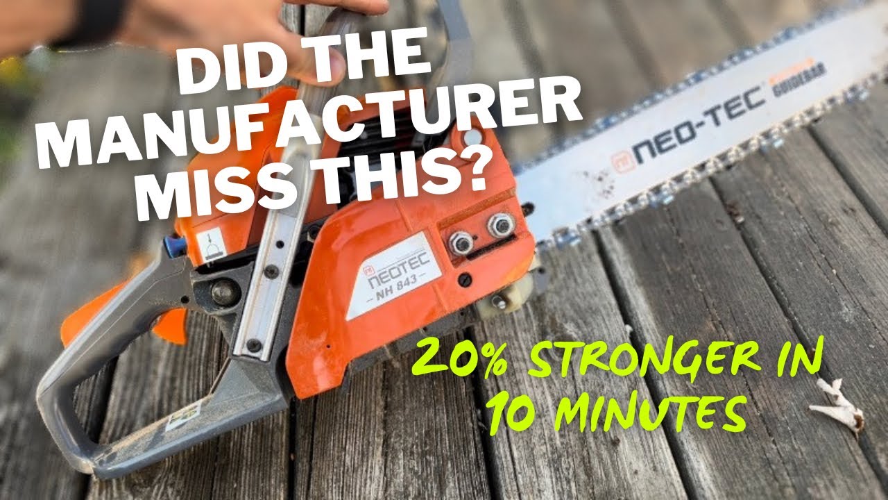 Neotec NH-843 Chainsaw Issue/Fix