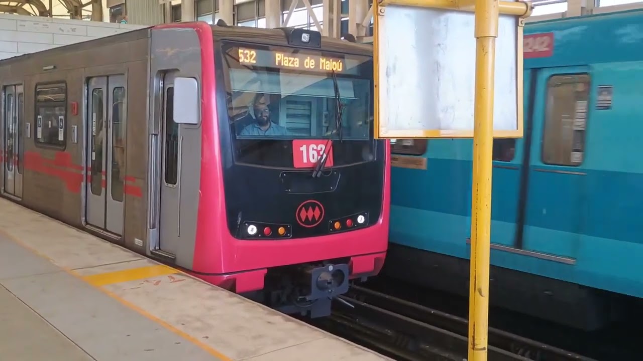 NS 16 2163 y NS 74 3024 (nave de @Alexsprunki1023) en laguna sur (línea 5)