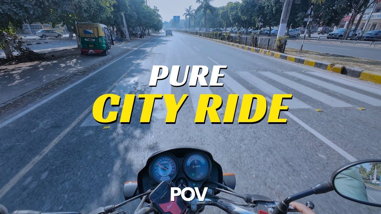 POV City Ride ASMR 🚦 Calm Traffic & Engine Sounds (No Talking)
