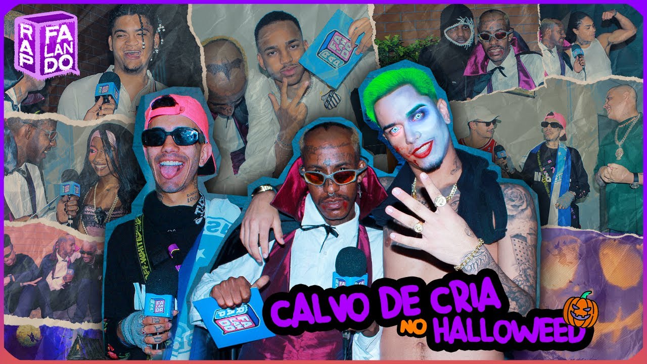 CALVO DE CRIA NO HALLOWEEN DO TRAP! ft.Veigh, Kyan, Derek, Sidoka, Dex, Slipmami, Massaru,Rasta e +