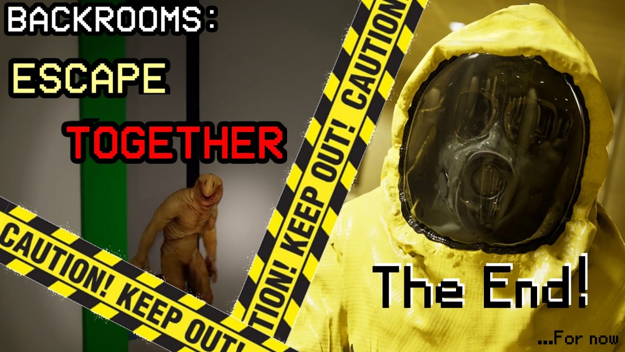 Backrooms Escape Together W/ Toby, Del, Liam, and Jake. Final Part: Somehow, Someway, Hope prevailed