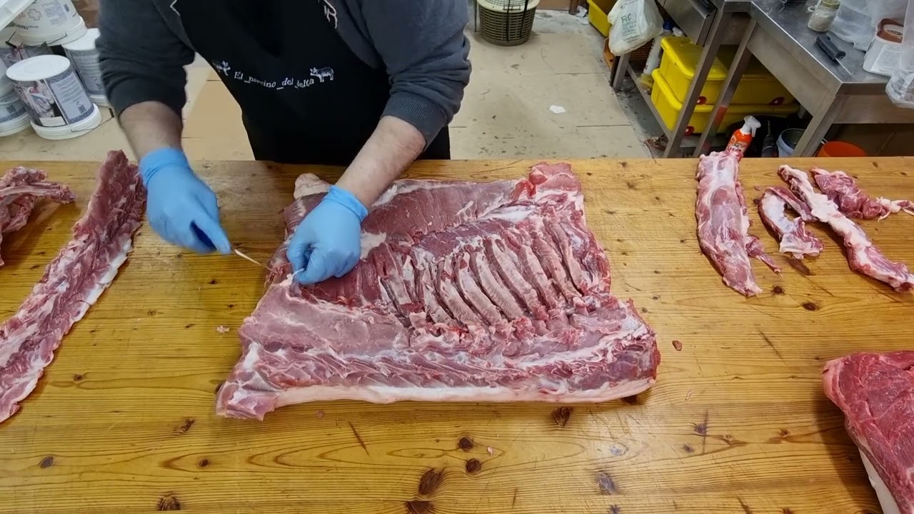 COME FARE UN TRANCIO DI PORCHETTA A CASA