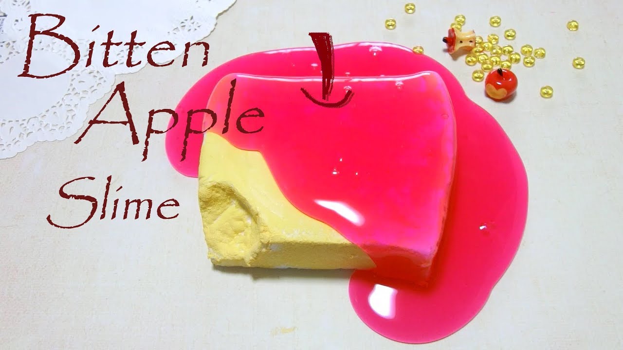 誰かにりんごかじられた(；ﾟДﾟ)スライム🍎　～りんご食べたの誰～【ASMR】【立体音響】【音フェチ】
