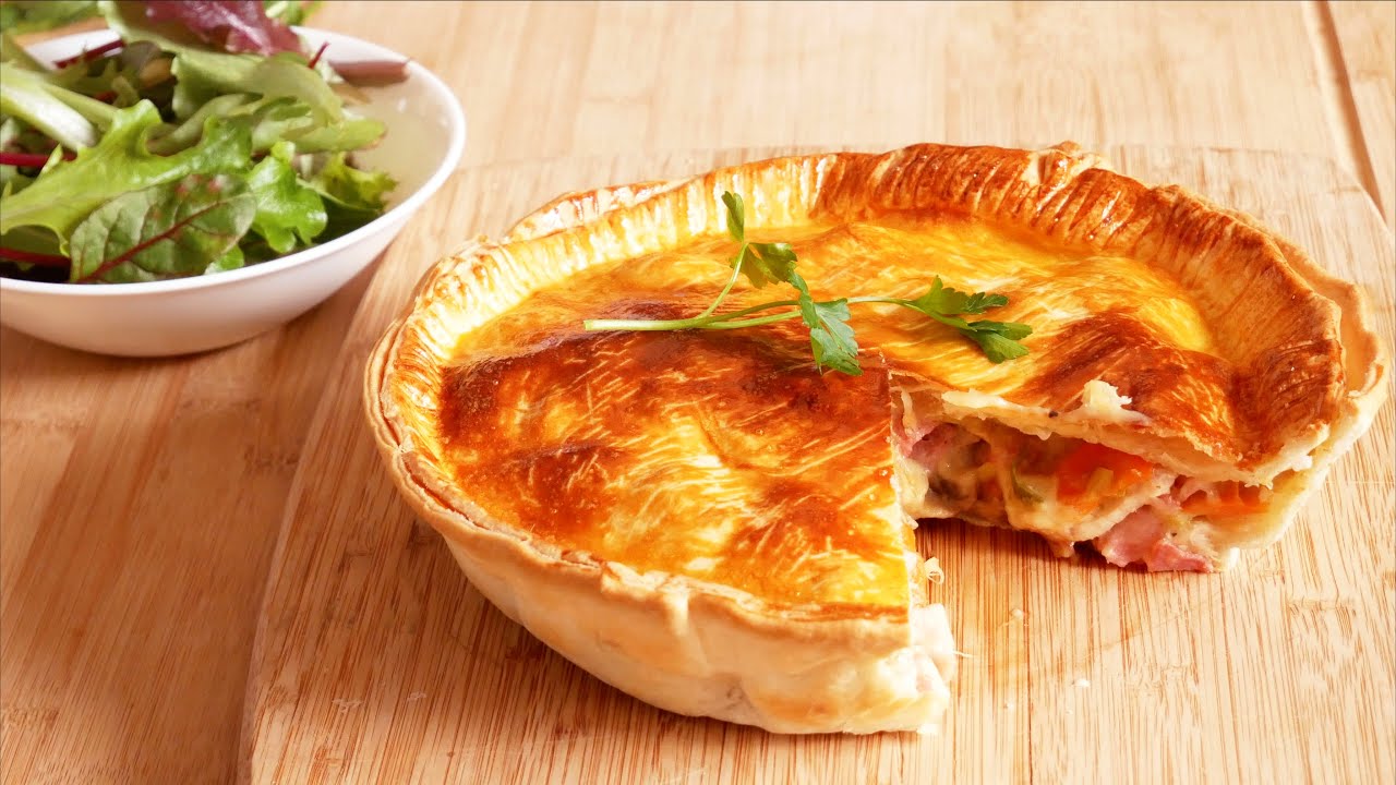 Tourte au poulet facile 🥧