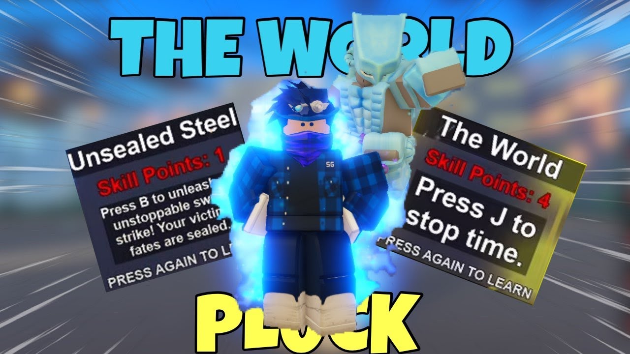 [YBA] Blue TW Pluck *ANNIHILATES* 1v1's