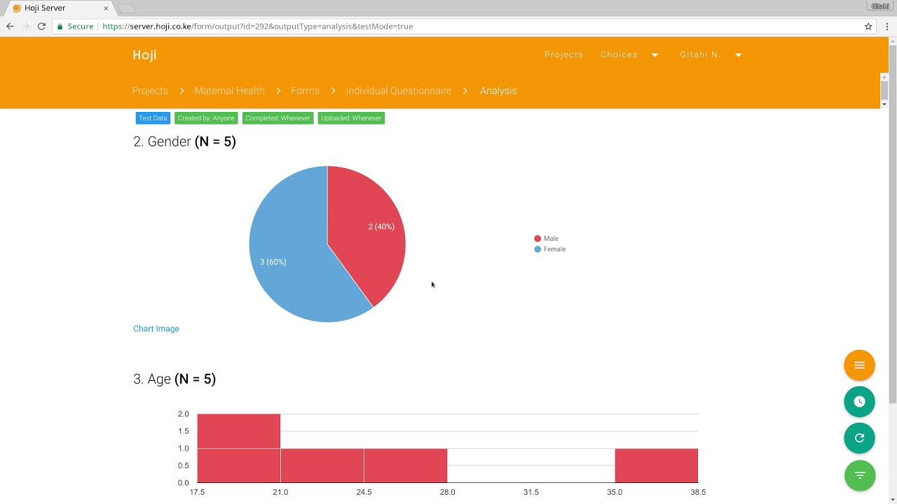 Tutorial 5: How to view the output of your form