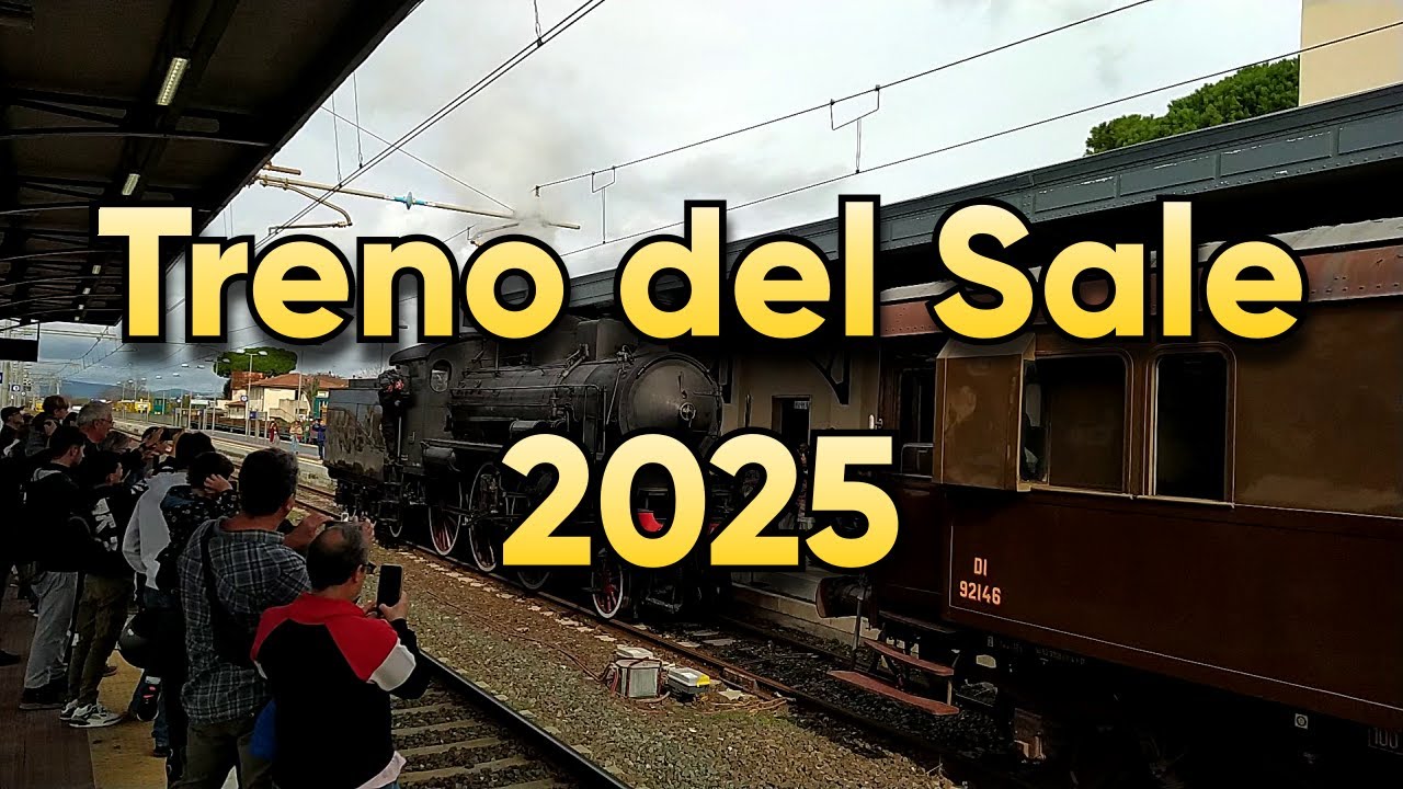 Treno del Sale - Locomotiva a vapore 640.143 + D445.1014 - 2 Novembre 2025