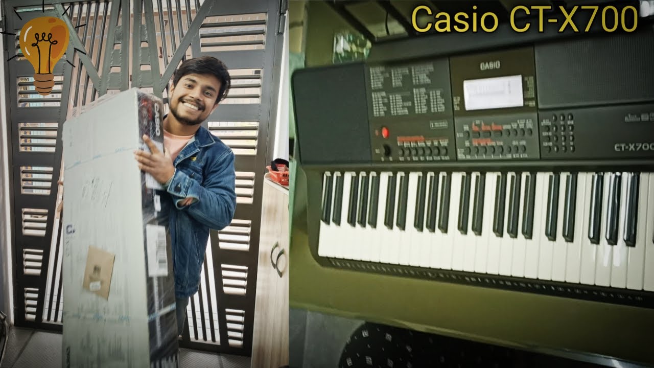 Casio CT-X700 ghar le aye 😍 || Casio Ctx700 full Unboxing and Demonstration