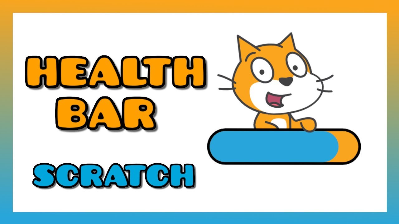 Создайте полоску здоровья | Учебное пособие по Scratch