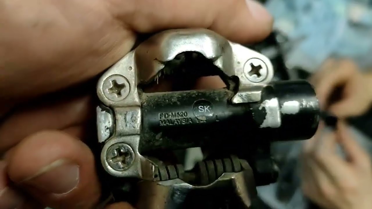 Контактные педали Шимано - почему SHIMANO pd m 520 нужно очень часто обслуживать и они фиговые
