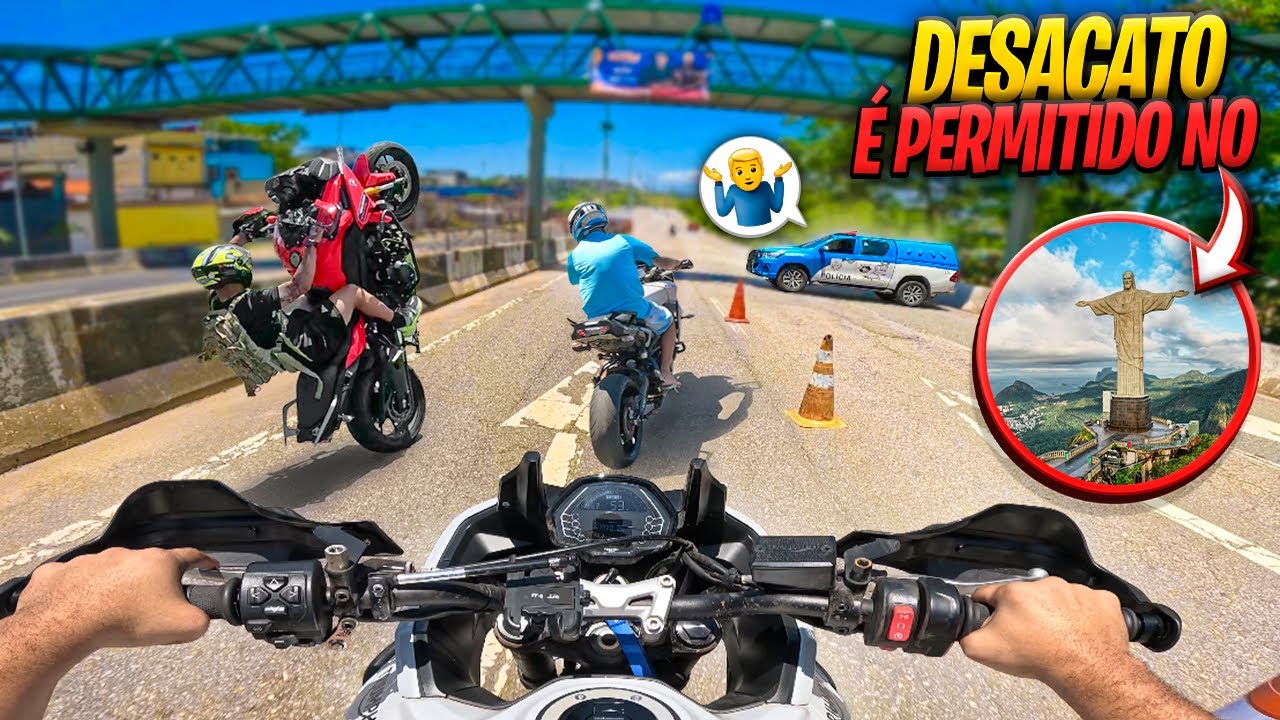 C4&Iacute;MOS NA BLITZ DO RJ E PASSAMOS TRANQUILO NO GR4U🔥TRACER, TIGER SPORT S&Oacute; O CANO