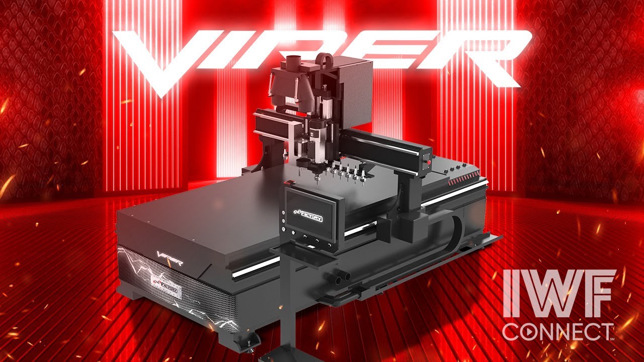 CNC Factory Viper XP Router Demo