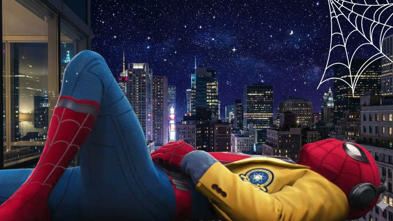 Spider-Man Lullabies for Deep Sleep 🕷️🌙 | Soothing Kids Bed Music | Sleep Superhero | 1:20 mins | 4K