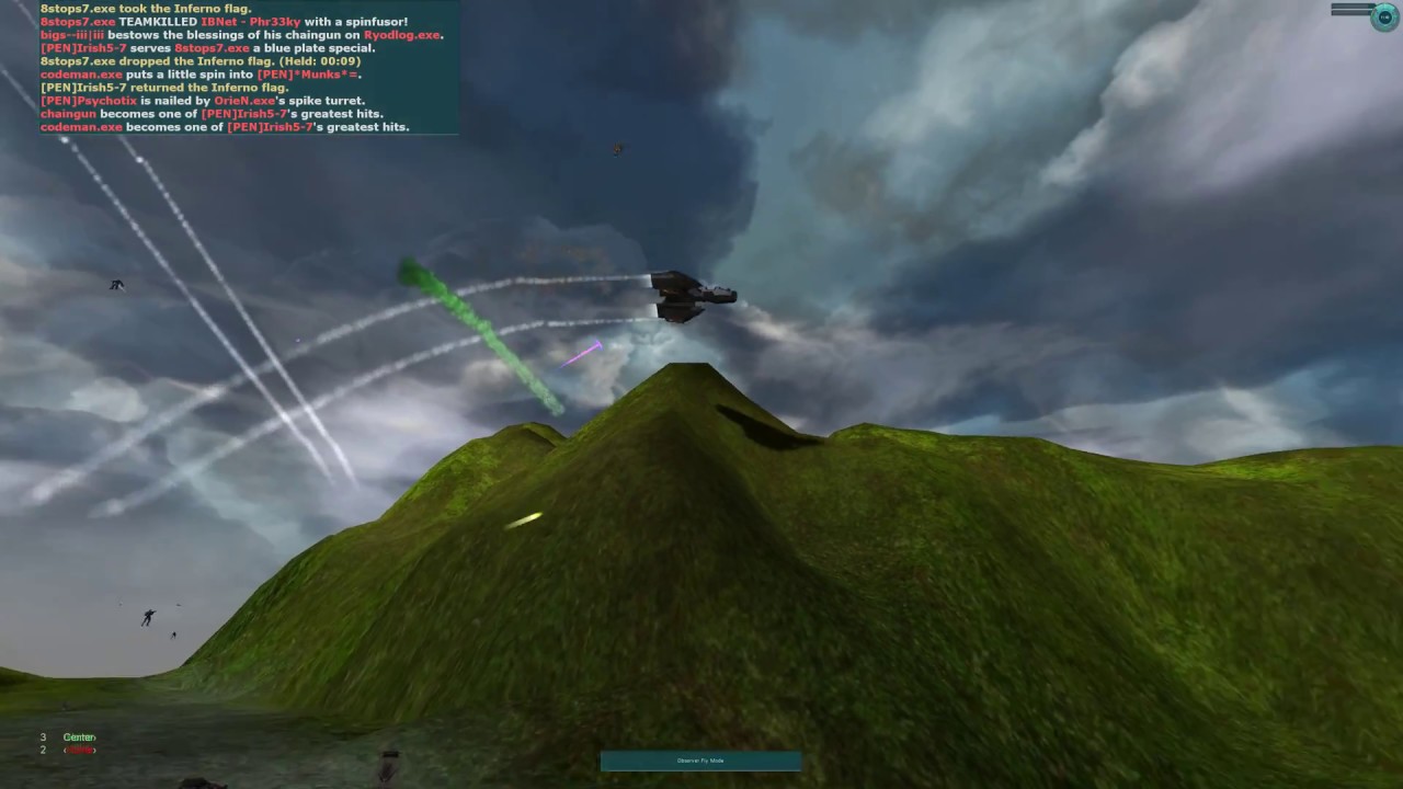 PEN vs .exe - T2TV Nordramor - Map 1 OT2: Slapdash - 10/1/2003 - Tribes 2 US CTF 4K 60FPS