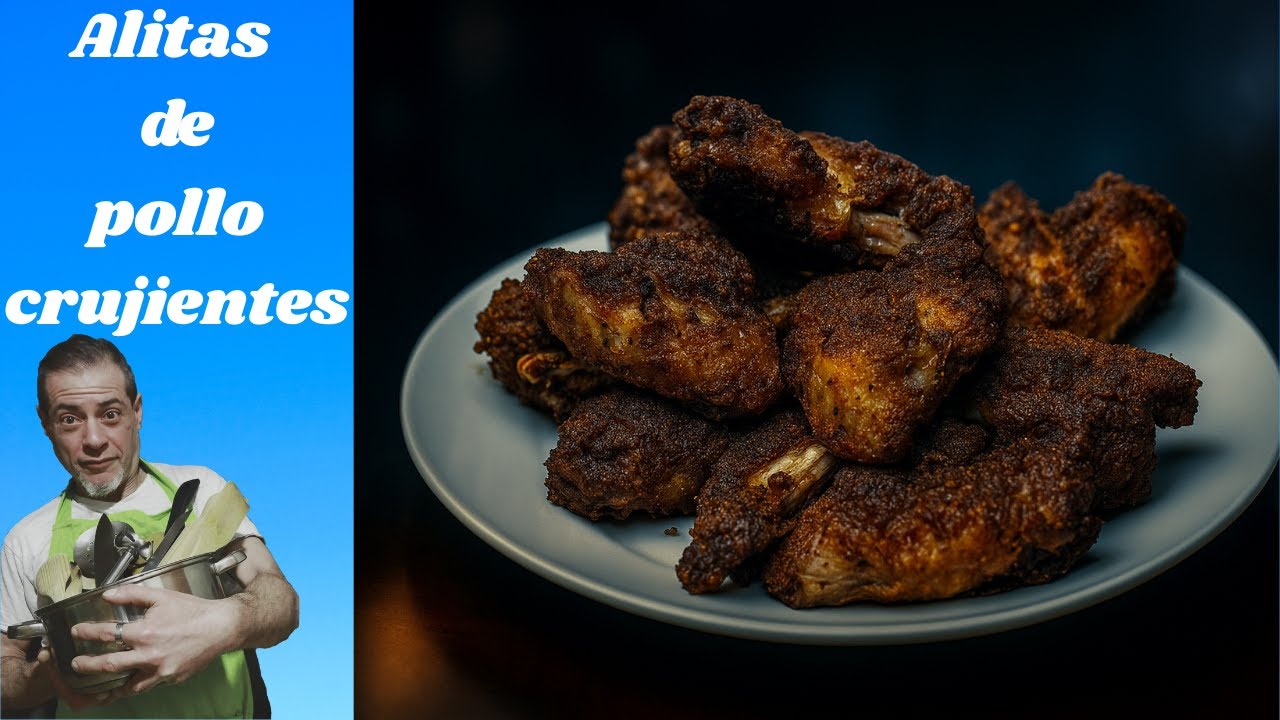 COCINA CON PATRICK:alitas de pollo crujientes con un INGREDIENTE secreto que te SORPRENDERA