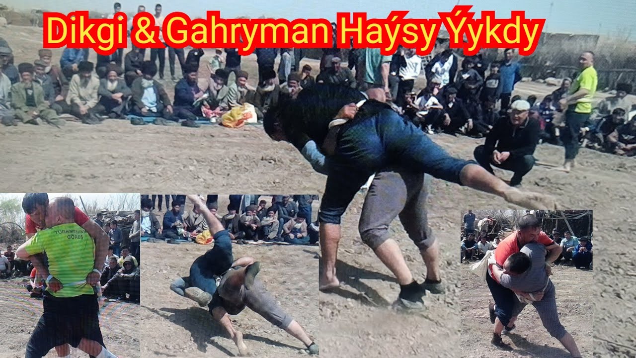 Türkmen Göreşi Daşoguz Wel S.Türkmenbaşy Etr Ýenişh Db 30 bazly Oba 08.04.2025