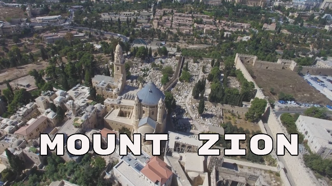 Mount Zion Aerial 4K / جبل صهيون Jerusalem