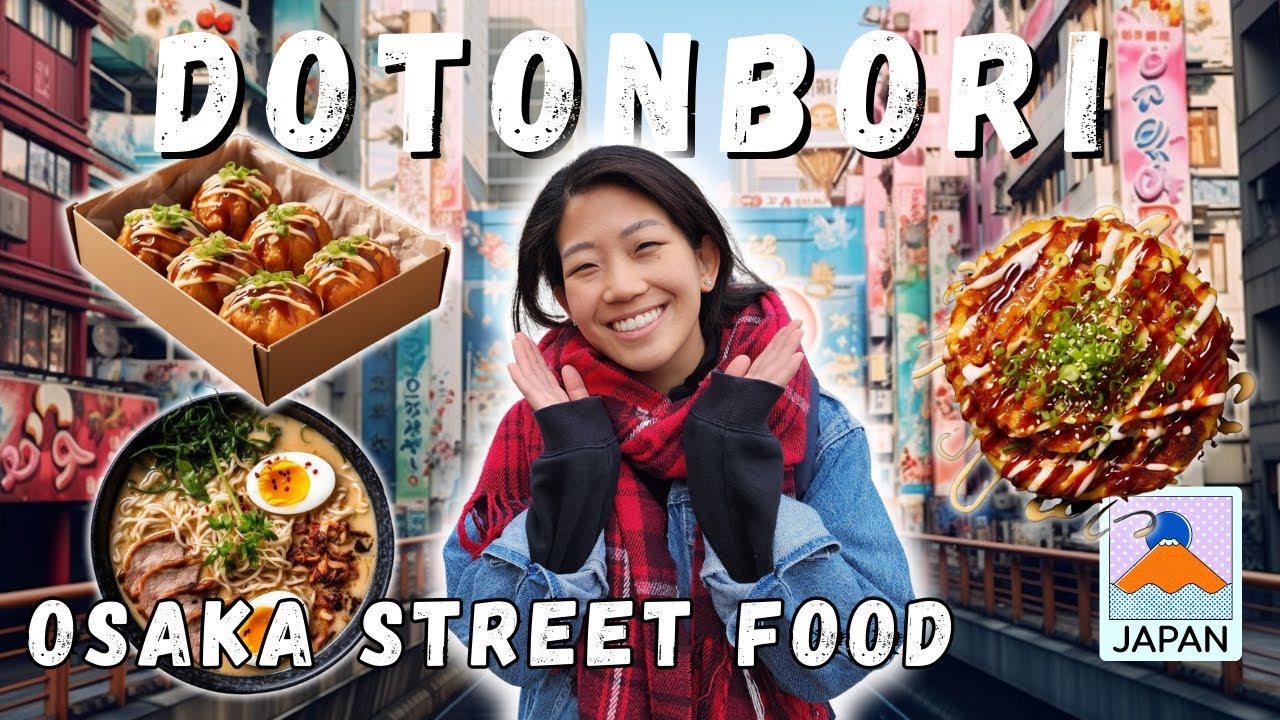 Everything We Ate in Dotonbori Osaka